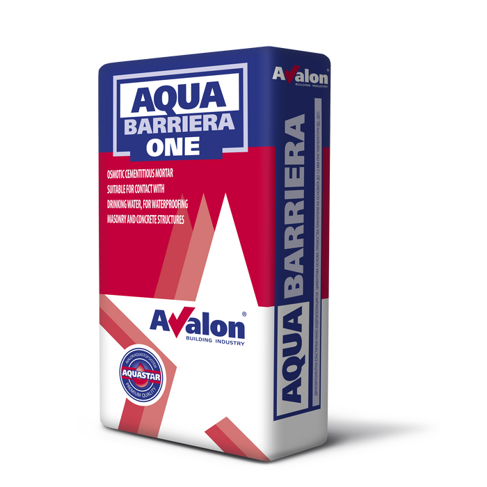 AQUA BARRIERA ONE - Waterdichte Coating voor Bescherming van Muren en Vloeren 25kg